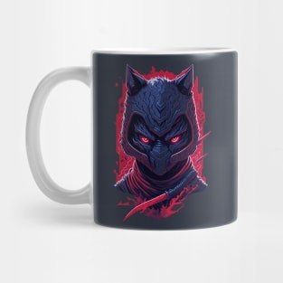 Shinobi Beast - Diseños de animales ninjas Mug